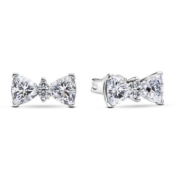 Pandora Jewelry - Pandora Timeless Sparkling Bow Stud Earrings